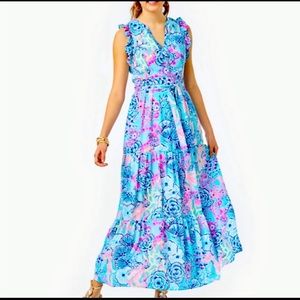 Lilly Pulitzer Destini Maxi Dress NWT